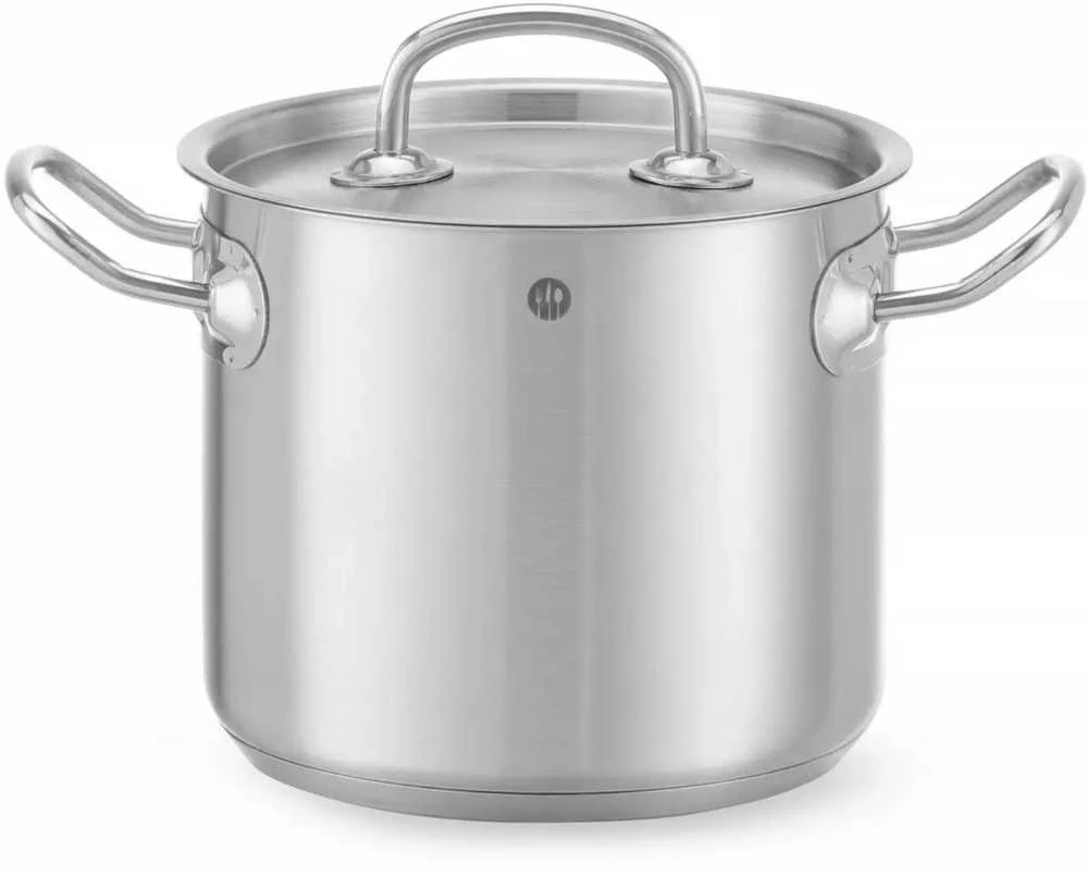 Puodas aukštas Kitchen Line su dangteliu 2,8 l śr. 160 x 140 h - Hendi 837108