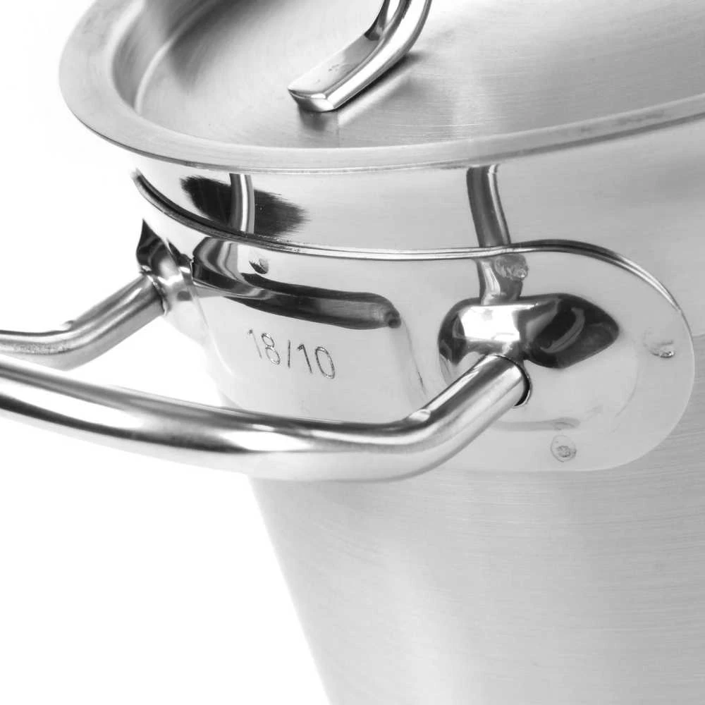 Puodas niski Profi Line su dangteliu 7,5 l śr. 280 x 120 h - Hendi 830505