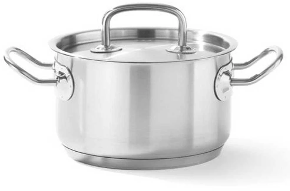 Puodas średni Kitchen Line su dangteliu 3,5 l śr. 200 x 115 h - Hendi 836200