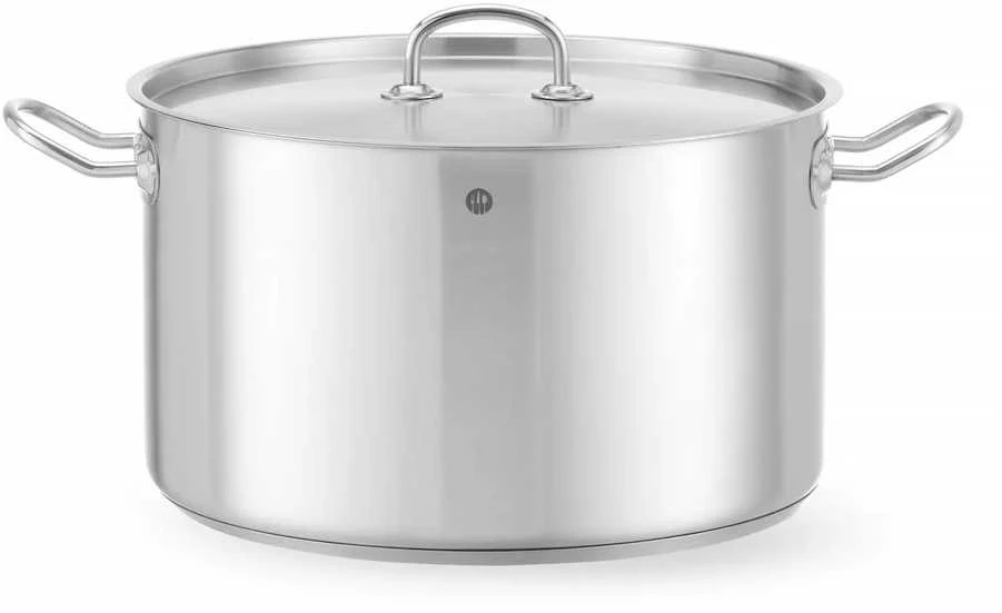 Puodas średni Kitchen Line su dangteliu 15 l śr. 320 x 190 mm - Hendi 836507