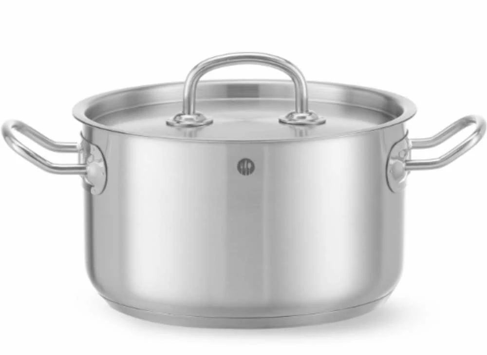Puodas średni Kitchen Line su dangteliu 3,5 l śr. 200 x 115 h - Hendi 836200