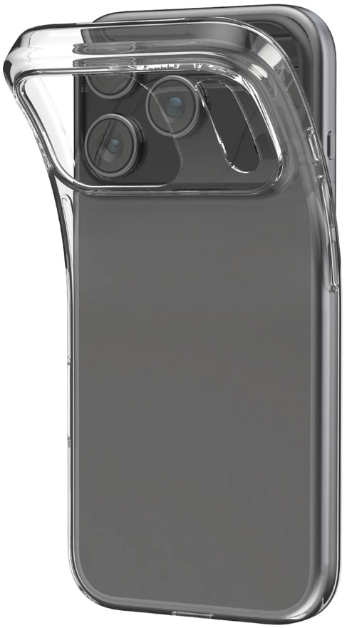 Puro 0.3 Nude Ultra-Slim TPU dėklas skirtas Apple iPhone 17 Pro – skaidrus