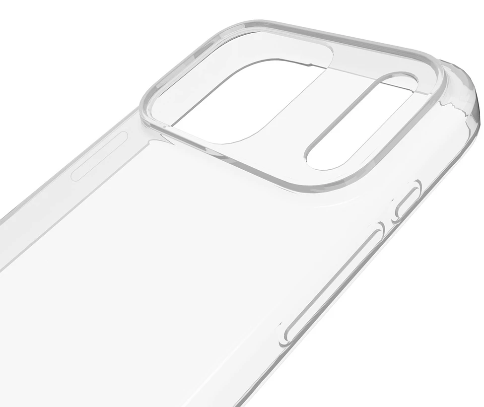 Puro 0.3 Nude Ultra-Slim TPU dėklas skirtas Apple iPhone 17 Pro – skaidrus