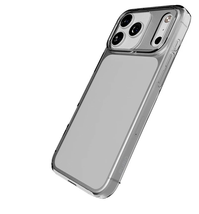 Puro 0.3 Nude Ultra-Slim TPU dėklas skirtas Apple iPhone 17 Pro – skaidrus