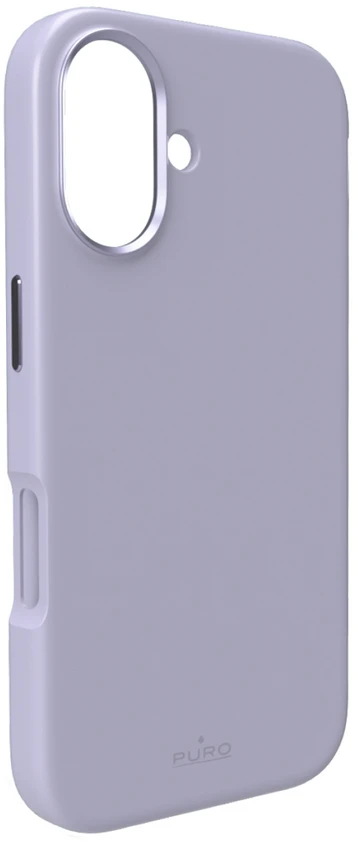 Puro Pure Icon Mag Pro Liquid Silicone dėklas skirtas Apple iPhone 17, suderinamas su MagSafe, su Camera Protection and Aluminum Mygtukai – rožinės spalvos