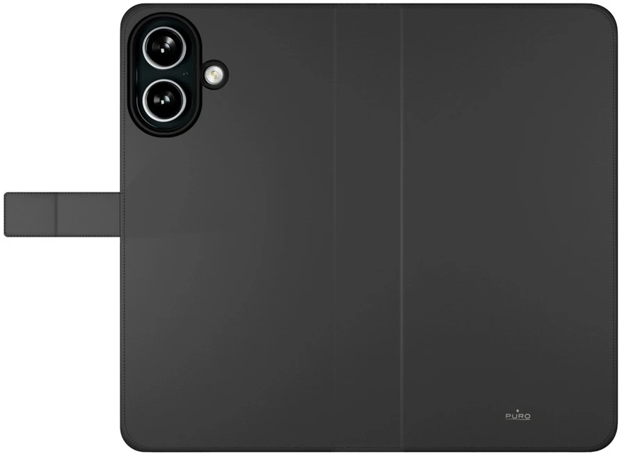 Puro Wallet Detachable MagSafe 2in1 Apple iPhone 16 – dėklas telefonui juodos spalvos
