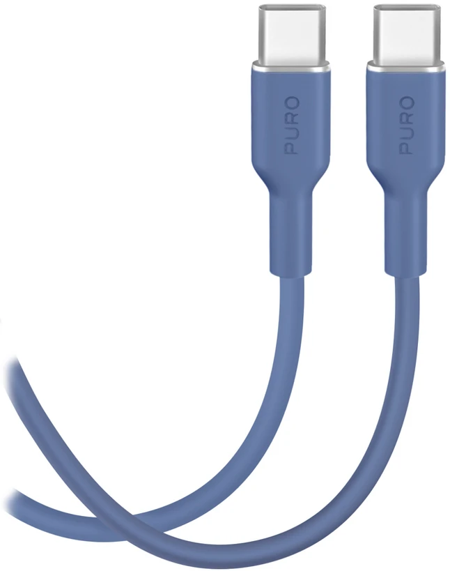 Puro ICON USB-C - USB-C Cable 1.5m - Mėlyna