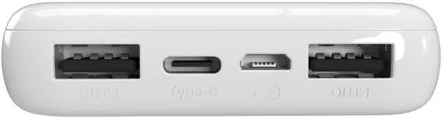 Nezatříděno Apple Išorinė baterija PURO su greituoju krovimu, 10 000mAh, 2xUSB-A, 1xUSB-C, balta / PWFCBB100P2WHI