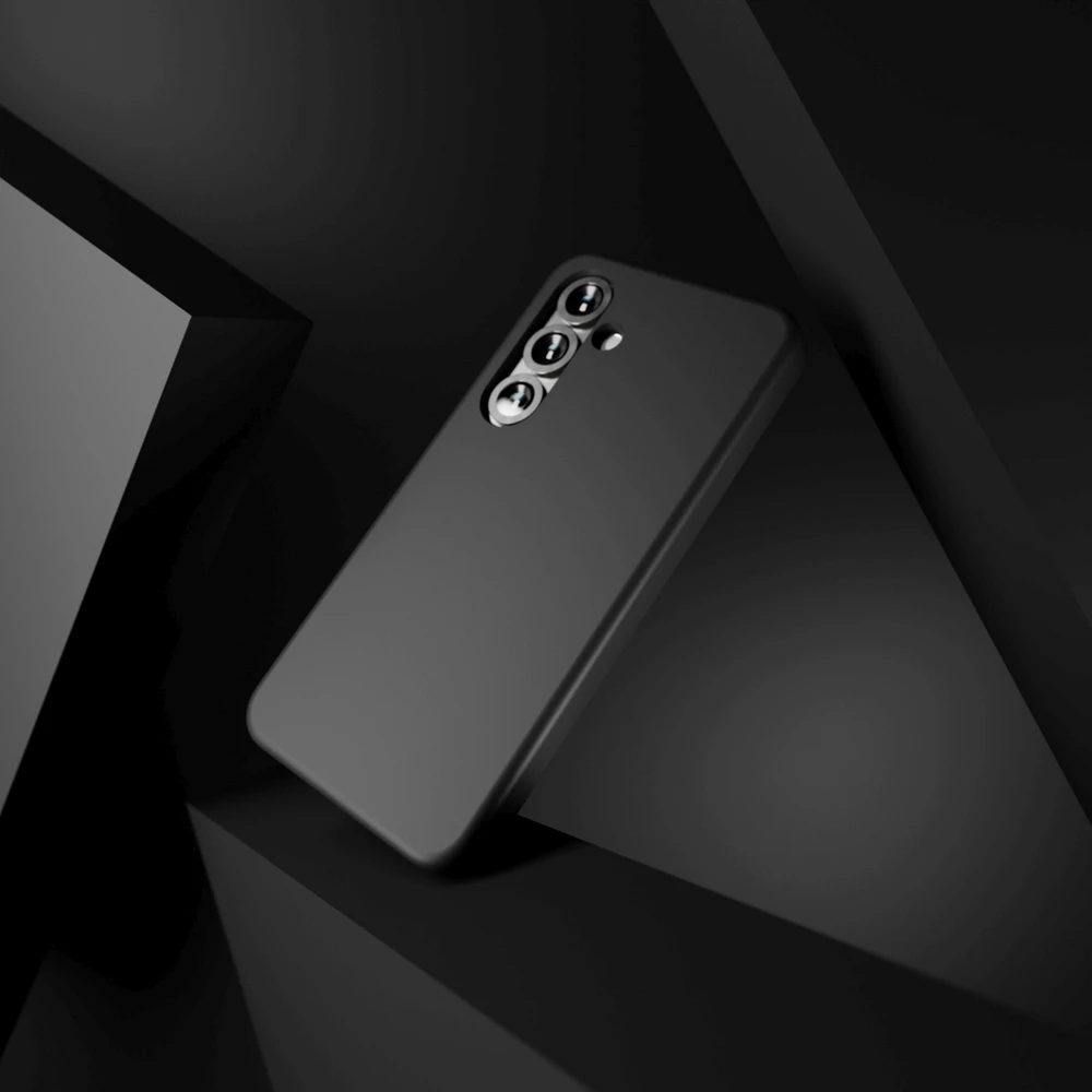 Puro Icon Mag Silicone with MagSafe Samsung Galaxy S25 Plus – dėklas telefonui juodos spalvos