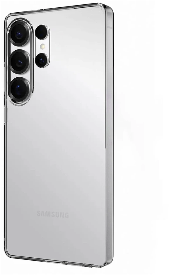 Silicone Puro 03 Nude Samsung Galaxy S25 Ultra – dėklas telefonui skaidrus