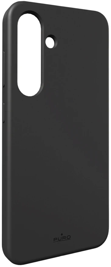 Puro Icon Mag Silicone with MagSafe Samsung Galaxy S25 – dėklas telefonui juodos spalvos