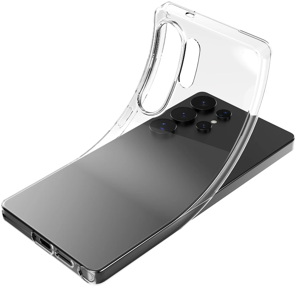 Silicone Puro 03 Nude Samsung Galaxy S25 Ultra – dėklas telefonui skaidrus