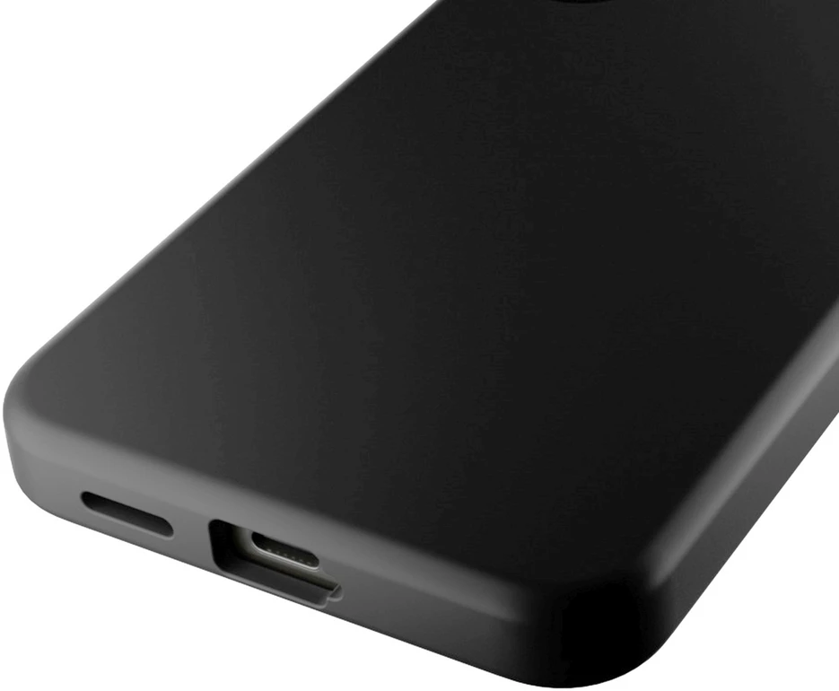 Puro Icon Mag Silicone with MagSafe Samsung Galaxy S25 Plus – dėklas telefonui juodos spalvos