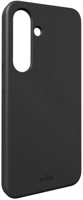 Puro Icon Mag Silicone with MagSafe Samsung Galaxy S25 Plus – dėklas telefonui juodos spalvos