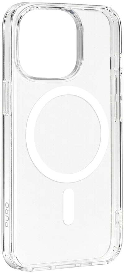 SBS Puro Lite Mag MagSafe Silikoninis Apple iPhone 15 Pro – dėklas telefonui skaidrus