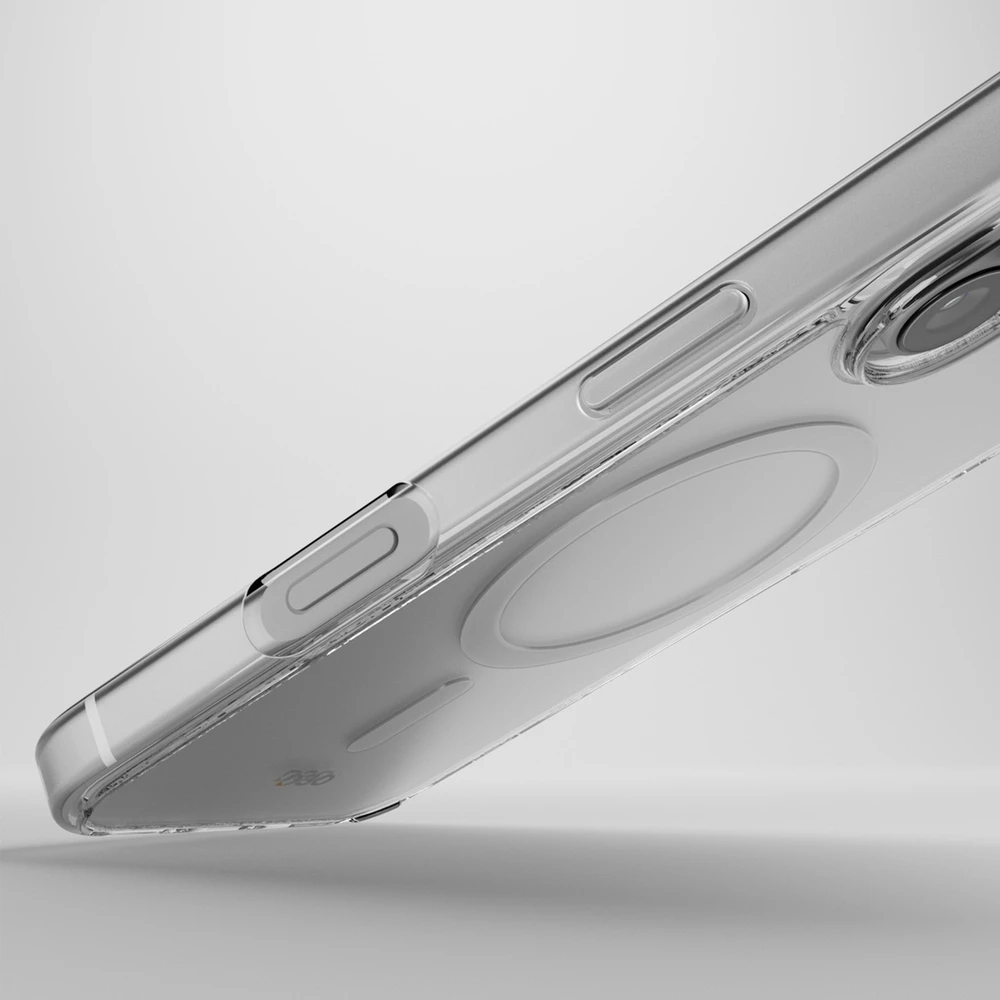 Puro Impact dėklas telefonui skaidrus D3O MagSafe Silikoninis Apple iPhone 16 – dėklas telefonui skaidrus