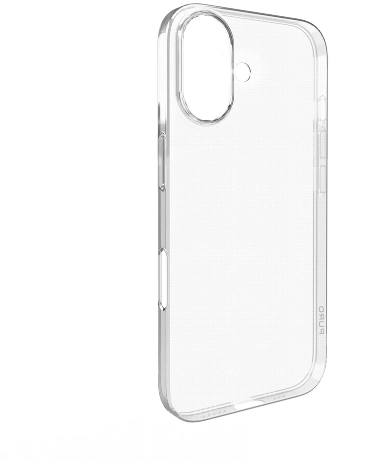 Silikoninis Puro 03 Nude Apple iPhone 16 Plus – dėklas telefonui skaidrus