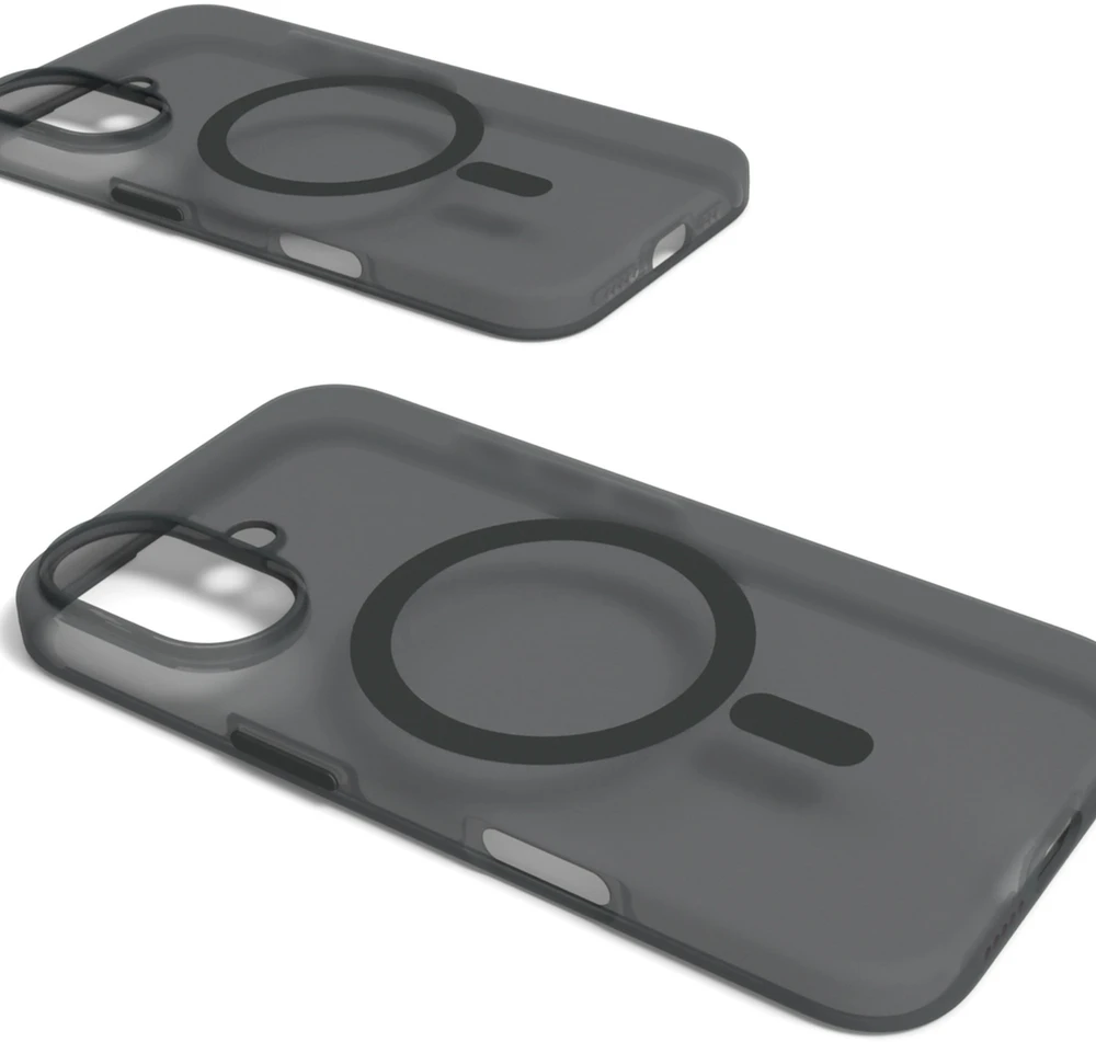 Silikoninis Puro Daylight MagSafe Apple iPhone 16 Plus – dėklas telefonui juodos spalvos