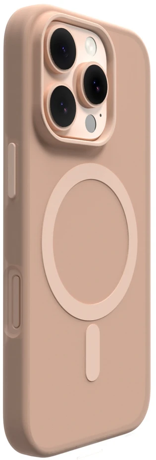 Silikoninis Puro Daylight MagSafe Apple iPhone 16 Pro Max – dėklas telefonui gelsvas