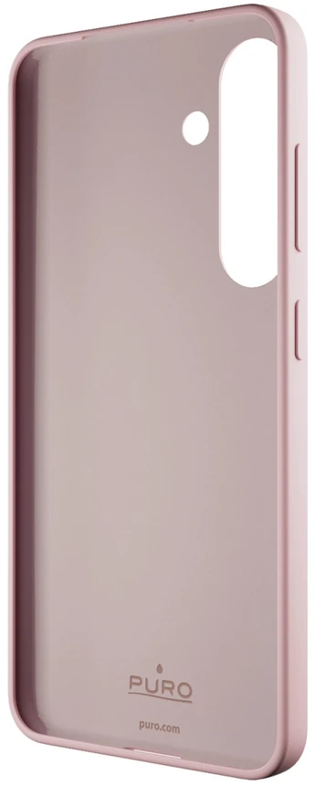 Puro Icon Silicone Samsung Galaxy S25 – dėklas telefonui rožinės spalvos