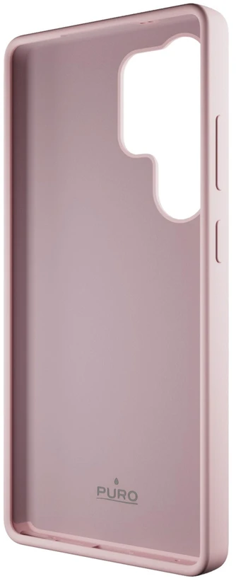 Puro Icon Silicone Samsung Galaxy S25 Ultra – dėklas telefonui rožinės spalvos