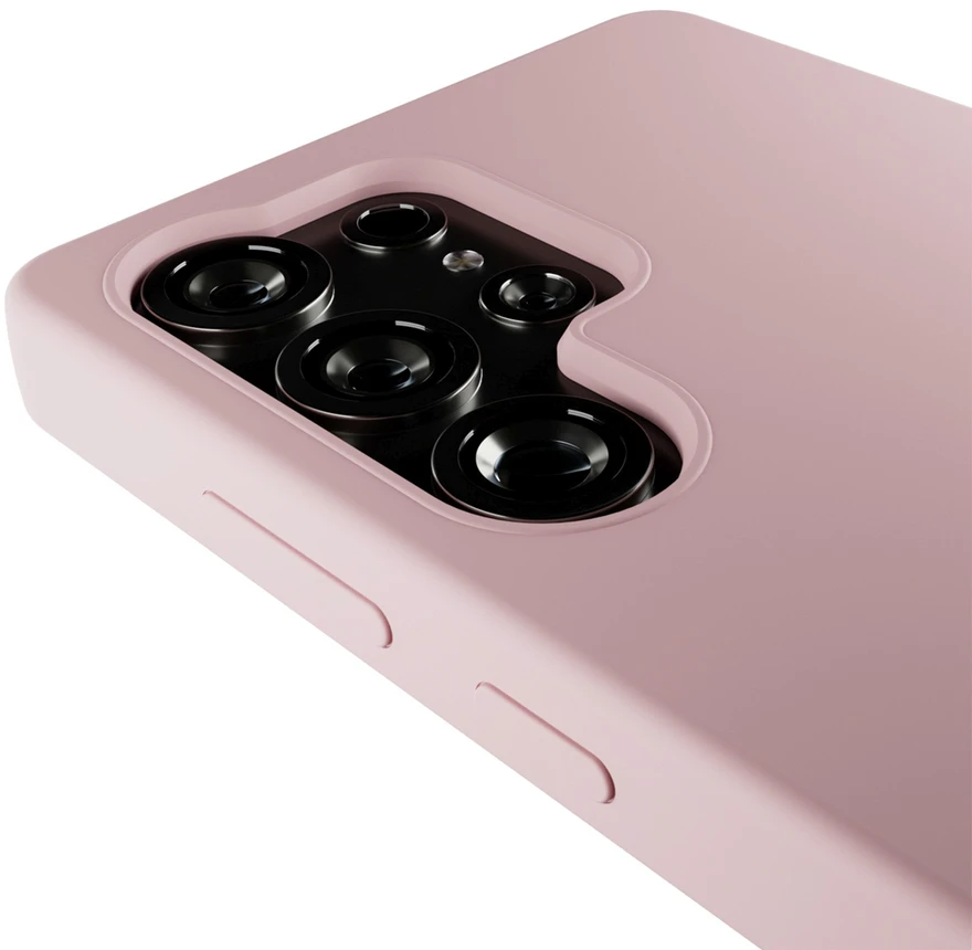Puro Icon Silicone Samsung Galaxy S25 Ultra – dėklas telefonui rožinės spalvos