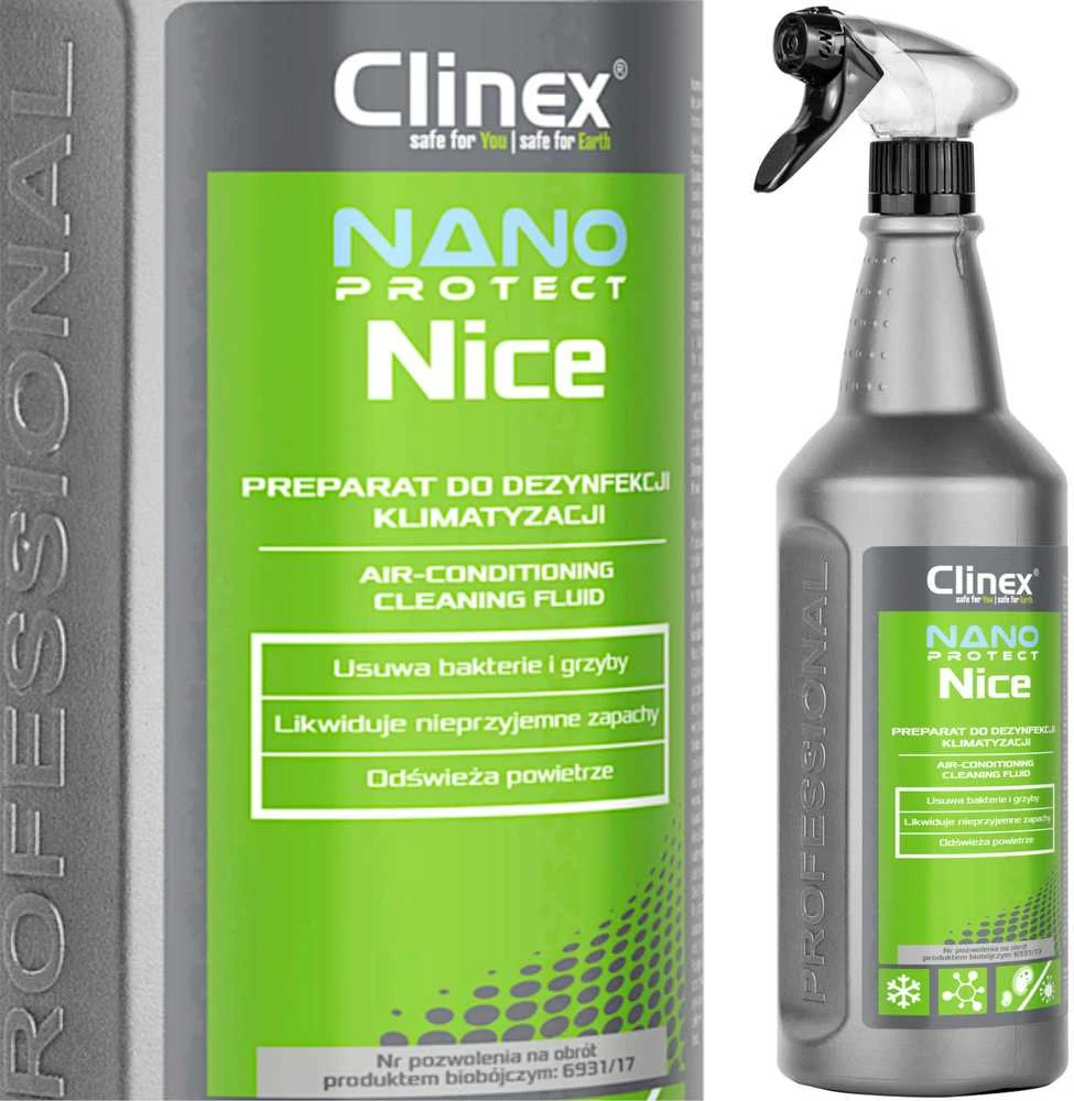 Clinex Nano Protect Sidabrinis Nice 1L (70344)