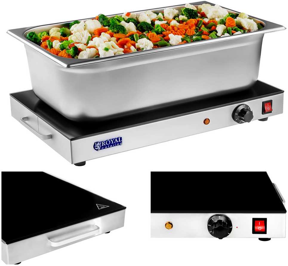 Gastronominio stalo šildymo padėklas GN 1/1 Royal Catering