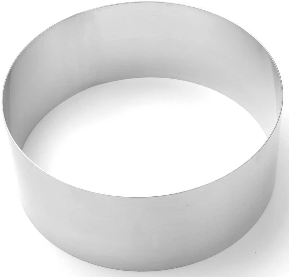Konditerinis apvadas tortų tešlai CIRCLE - 4 vnt. - HENDI 512449