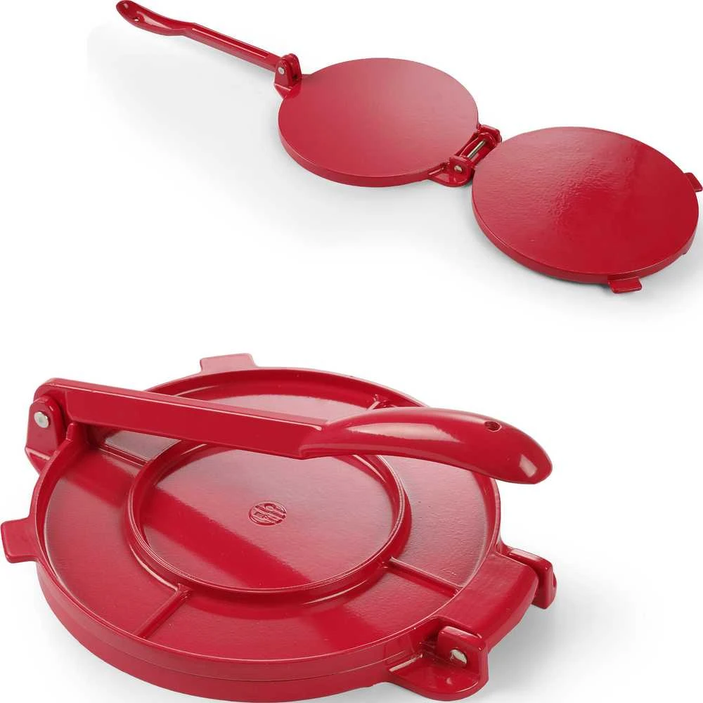 Rankinis tortilijų presas 250 mm raudona Hendi 513033