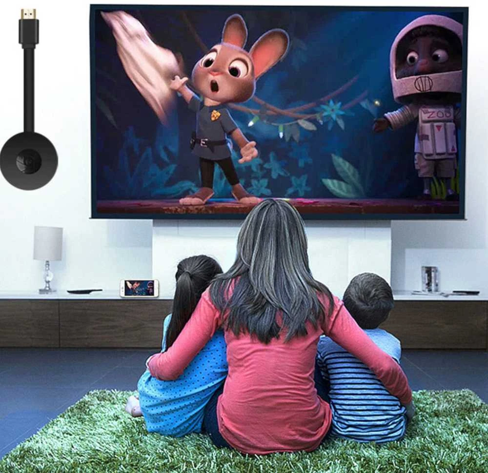 HDMI belaidis adapteris šeimos pramogoms