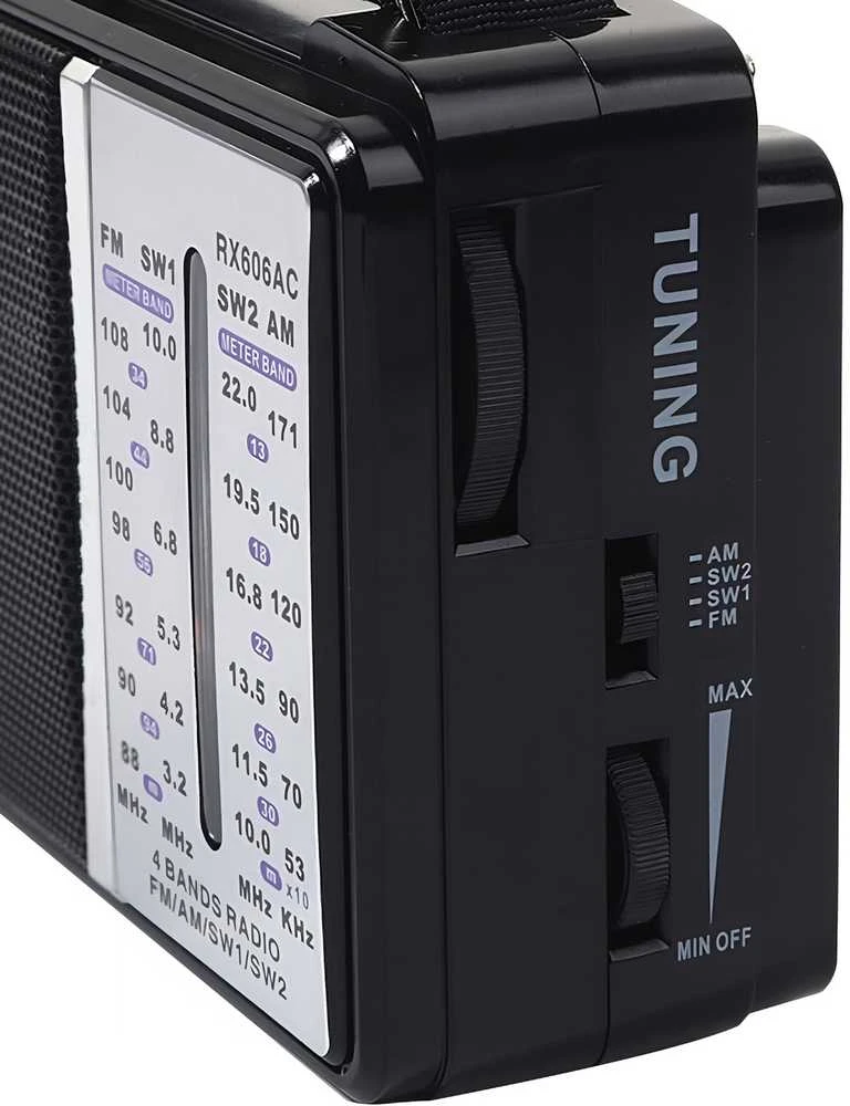 Retoo Radio Virtuvės radijas, maitinamas baterijomis, prijungtas prie tinklo, FM AM USB, nešiojamas, antena 230 V