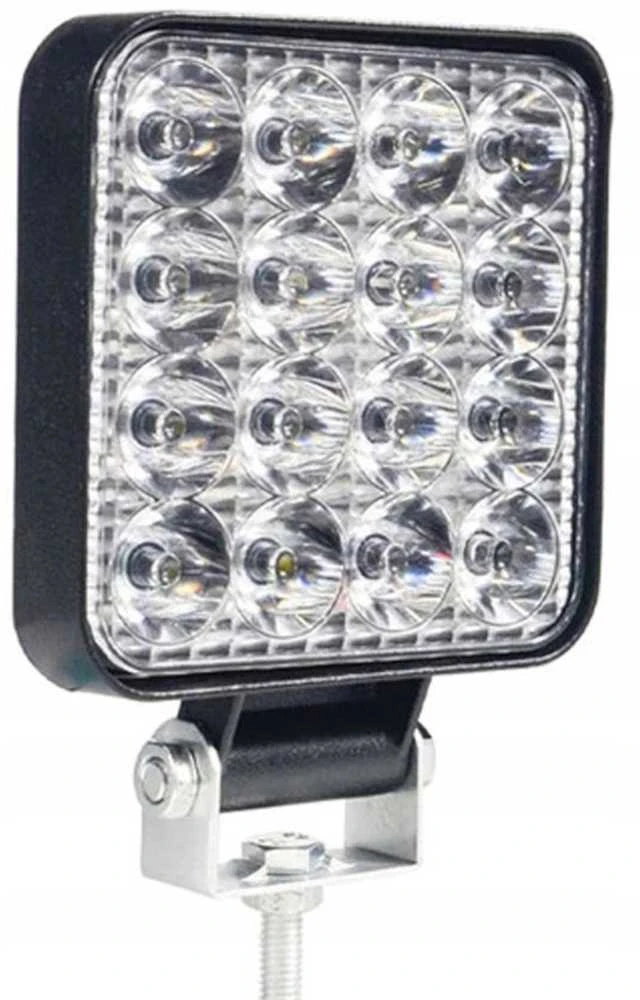 Lampa Halogeninis LED darbo žibintas, 48 ​​W, prožektorius, vandeniui atsparus, 16 diodų