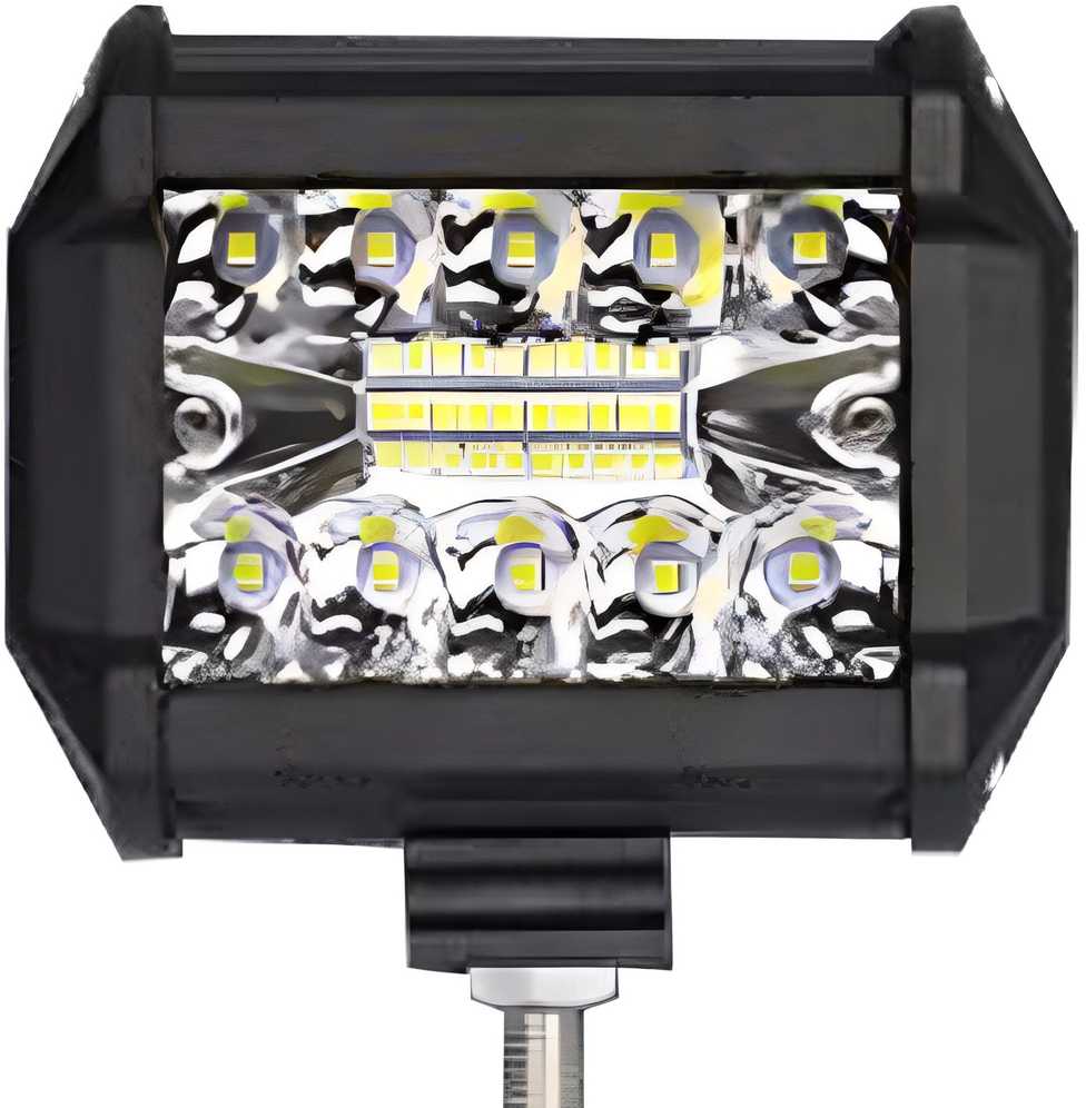 Lampa Halogeninis LED darbo žibintas, 60 W prožektorius, vandeniui atsparus, 20 diodų -E561