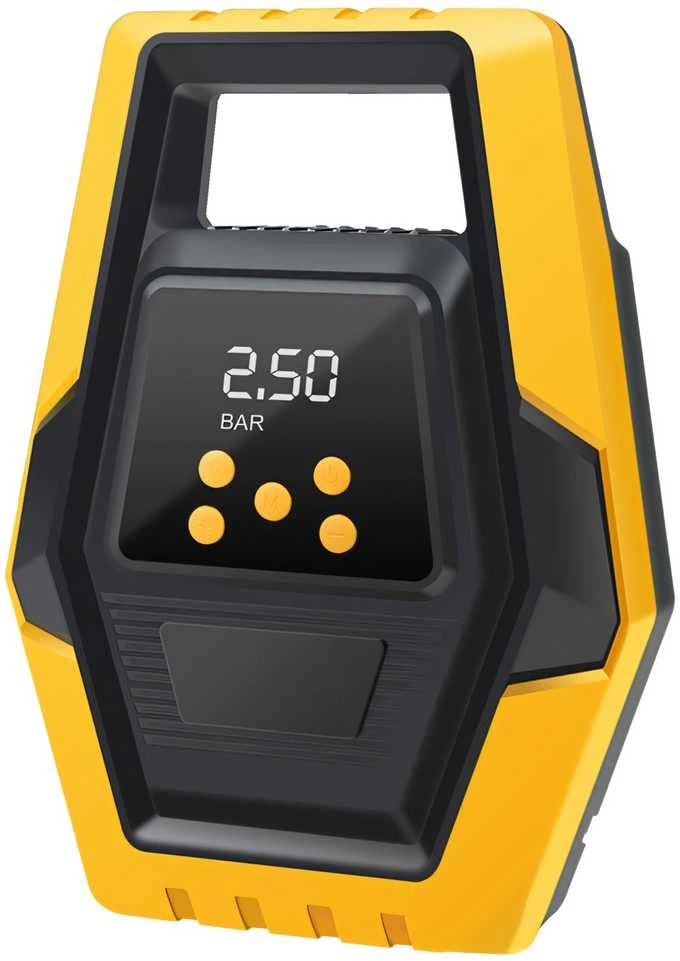 Automobilio kompresorius, nešiojamas elektrinis siurblys, padangų kompresorius, 12 V LCD LED - ER1251