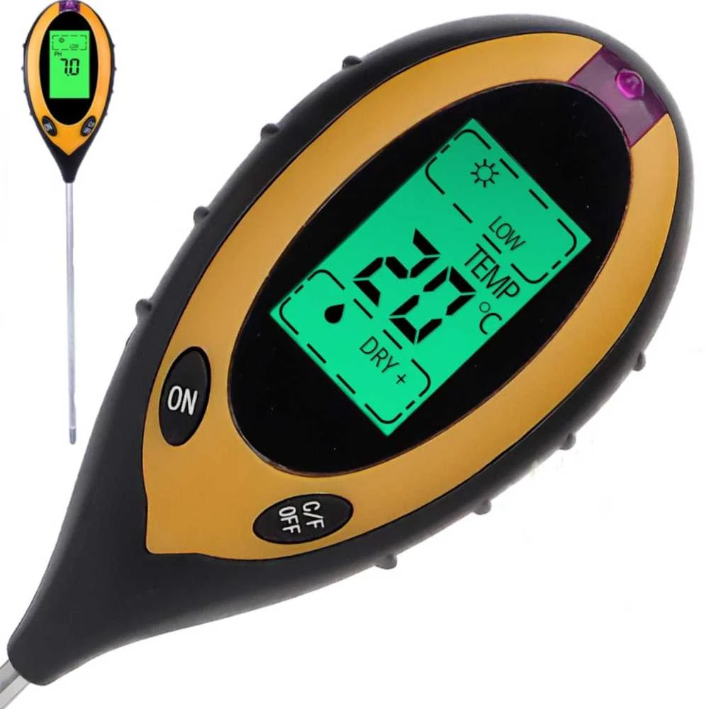 Kwasomierz Dirvožemio pH matuoklis GardenPro, 3-in-1