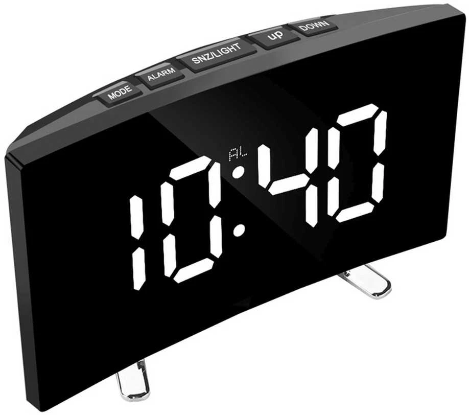 Zegar Laikrodis Skaitmeninis laikrodis, elektroninis žadintuvas, LED termometras -e738
