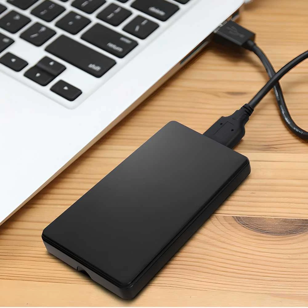 Obudowa 2,5 colio disko korpusas, SSD HDD SATA disko skyrius, dėklas, adapteris, USB 3.0 laidas