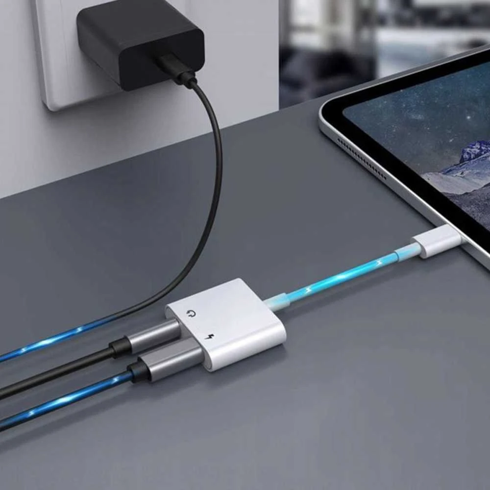 Przejściówka „Lightning“ lizdo adapteris „iPhone 7 8“ x adapteris -e405