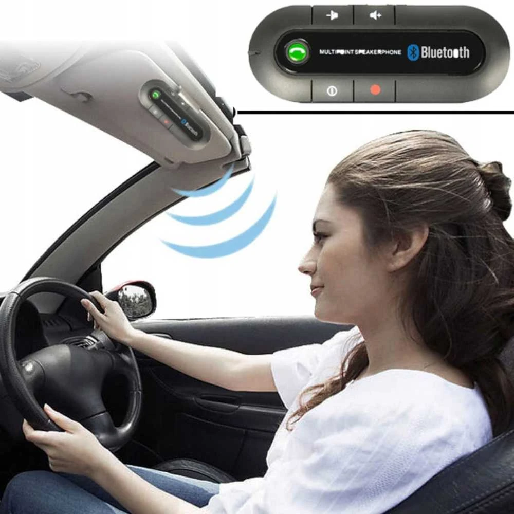 Zestaw Rinkinys „Bluetooth 5.0“ automobilinis laisvų rankų įranga -m012