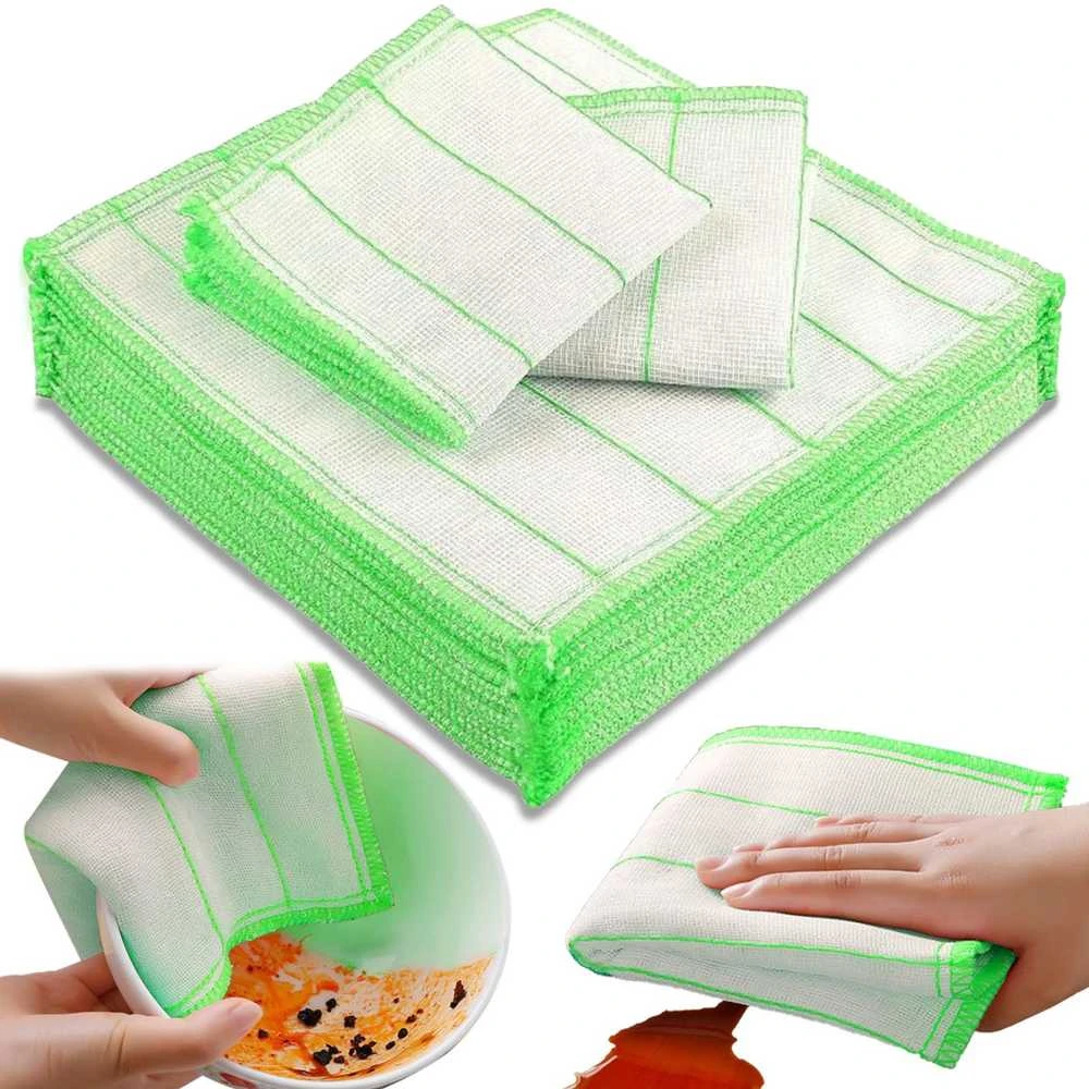 Rankšluostis Retoo Medvilniniai virtuvės rankšluosčiai AbsorbMax, 35x30cm, 10 vnt.