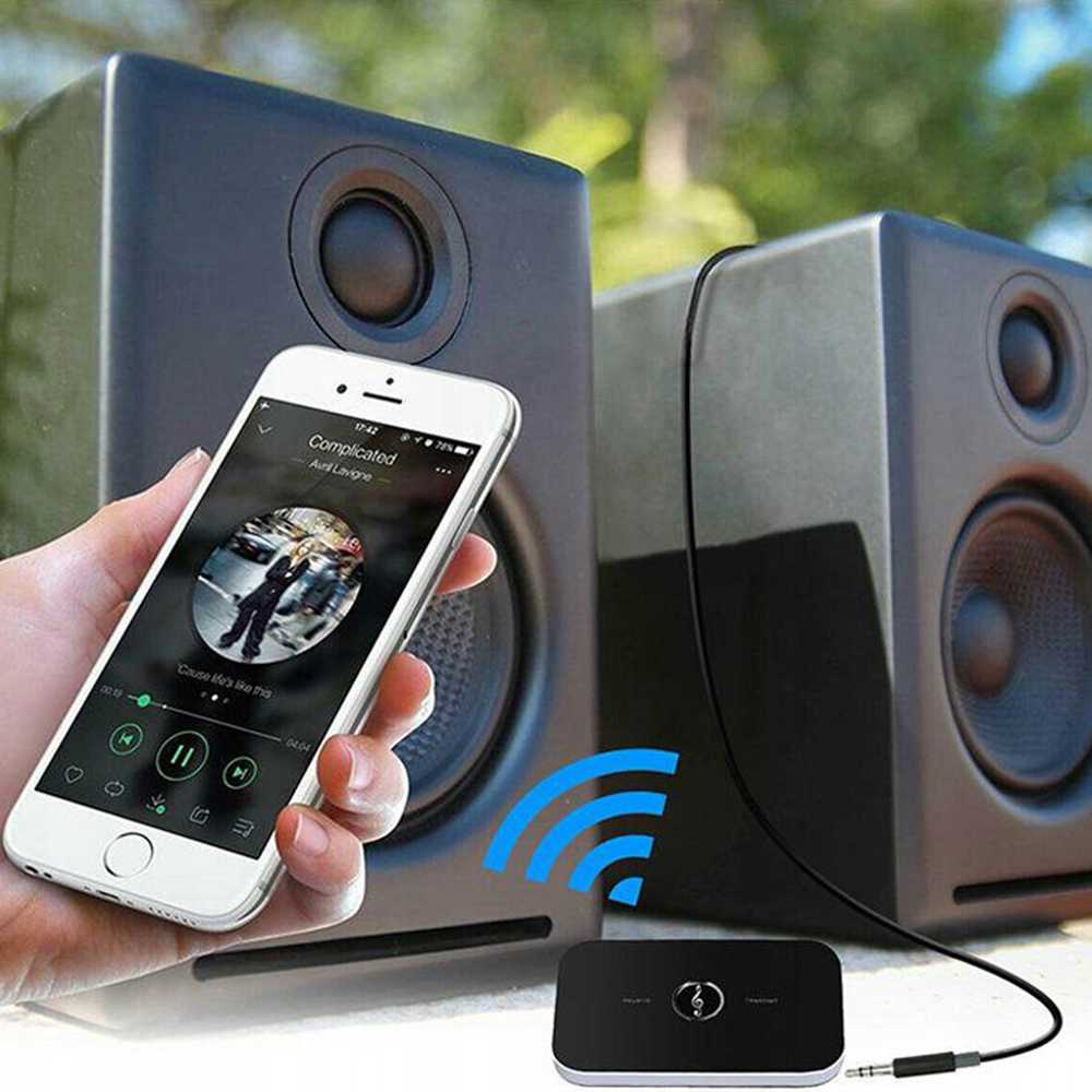 Transmiter „Bluetooth“ siųstuvo adapterio imtuvas + stačiakampis siųstuvas su užrašu e062