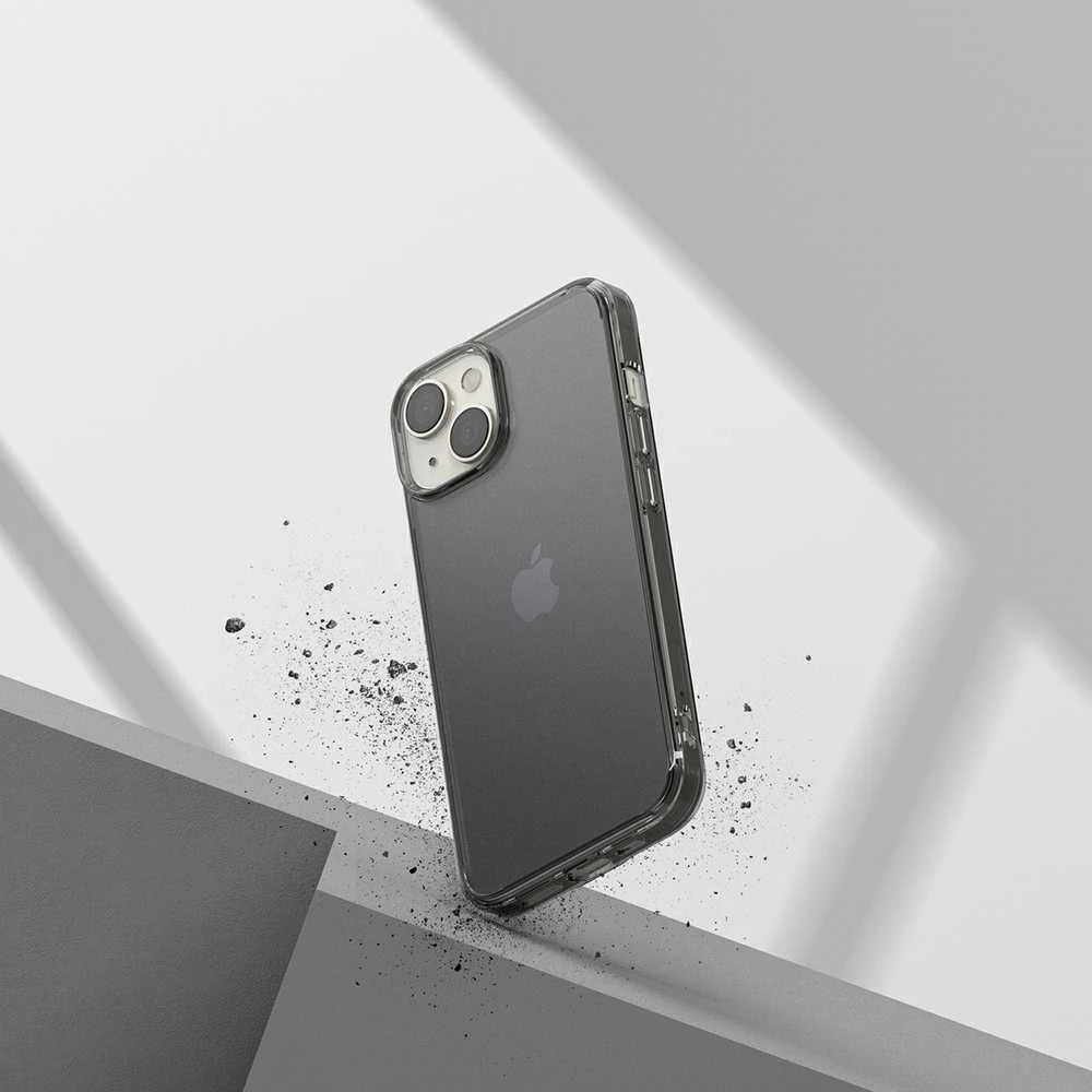 Ringke Fusion Matte iPhone 14 Plus gel frame dėklas telefonui pilkos spalvos