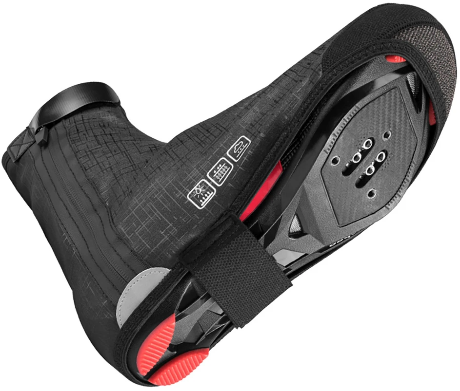 Rockbros LF1081 Windproof Atsparus vandeniui Shoe Covers 42-46 cm - Juodas