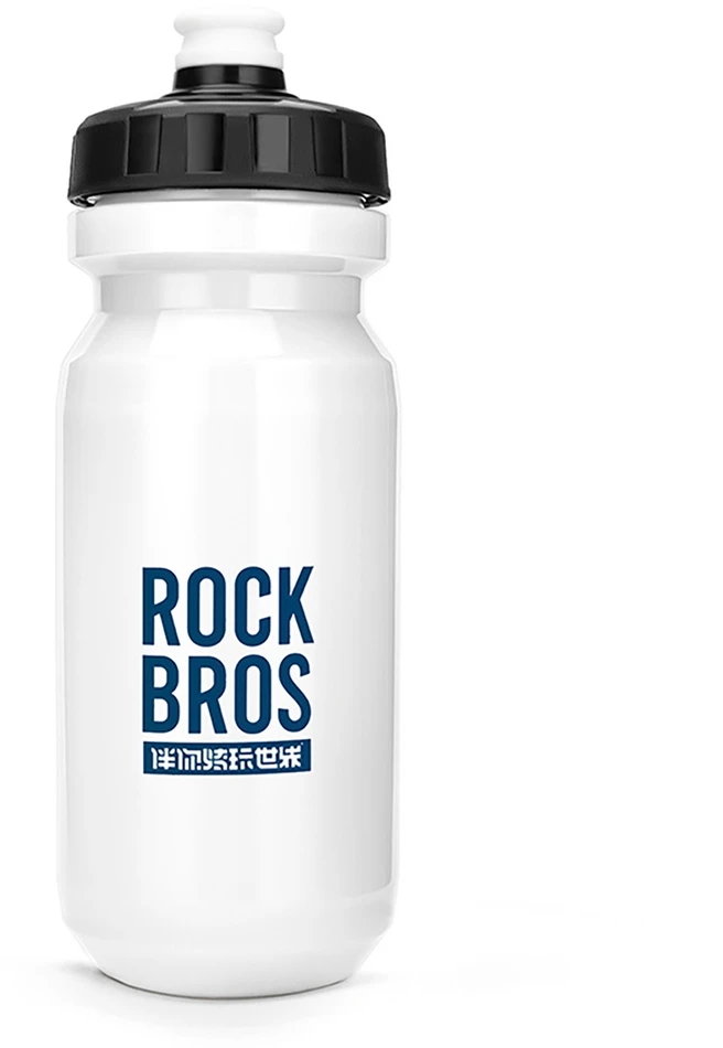Gertuvė Rockbros 600 ml Bike Bottle - Baltas
