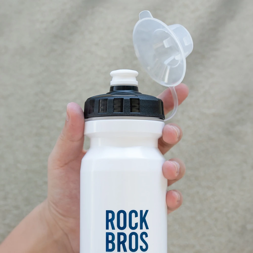Gertuvė Rockbros 600 ml Bike Bottle - Baltas