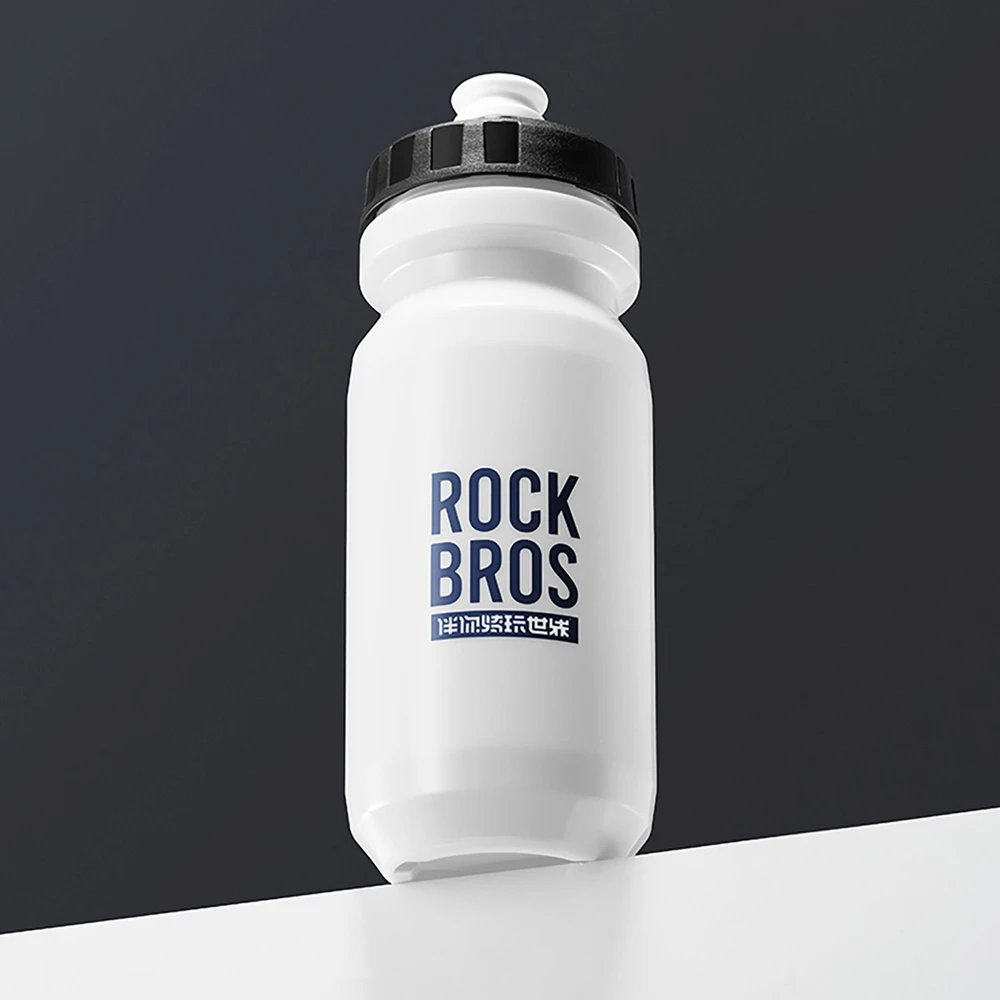 Gertuvė Rockbros 600 ml Bike Bottle - Baltas