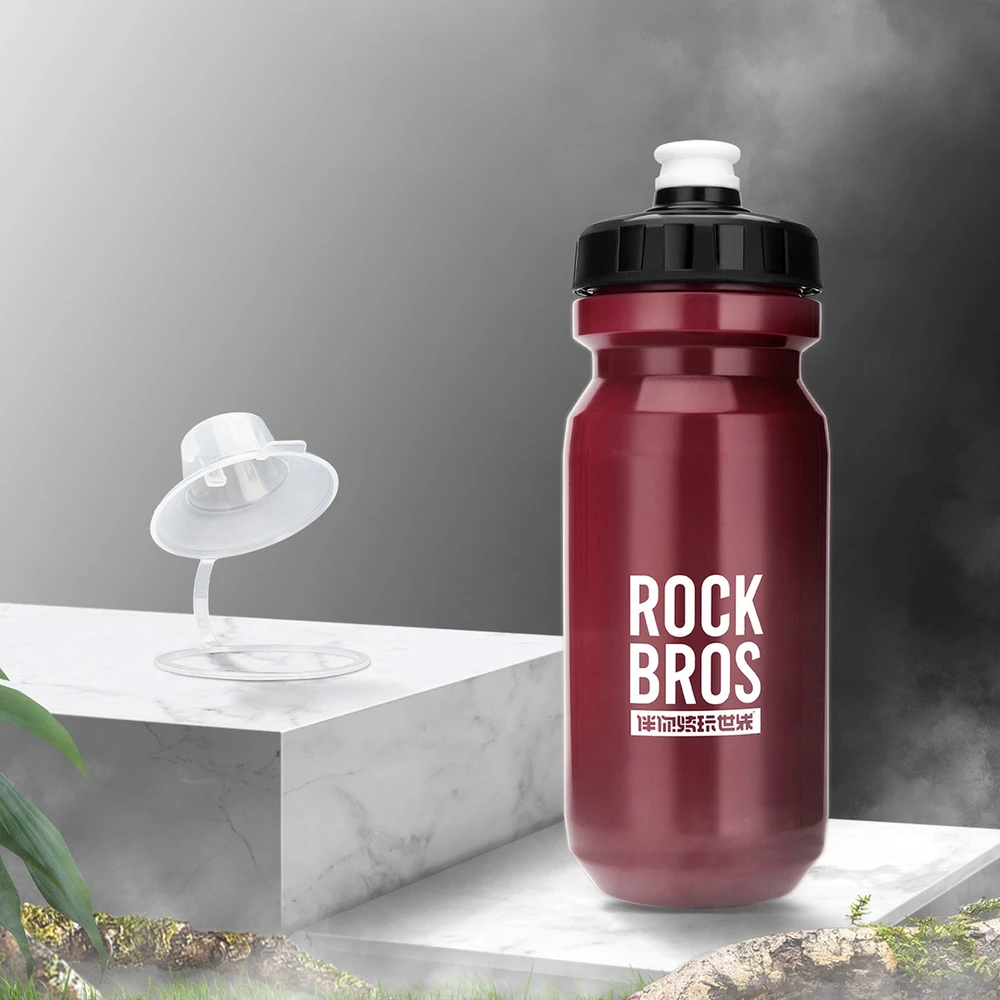 Gertuvė Rockbros 600 ml Bike Bottle - Raudona