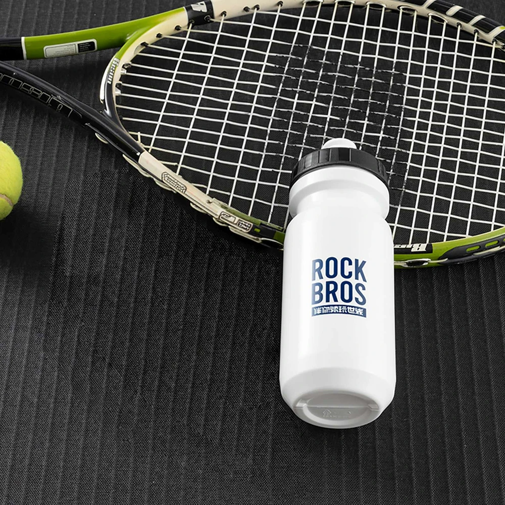 Gertuvė Rockbros 600 ml Bike Bottle - Baltas