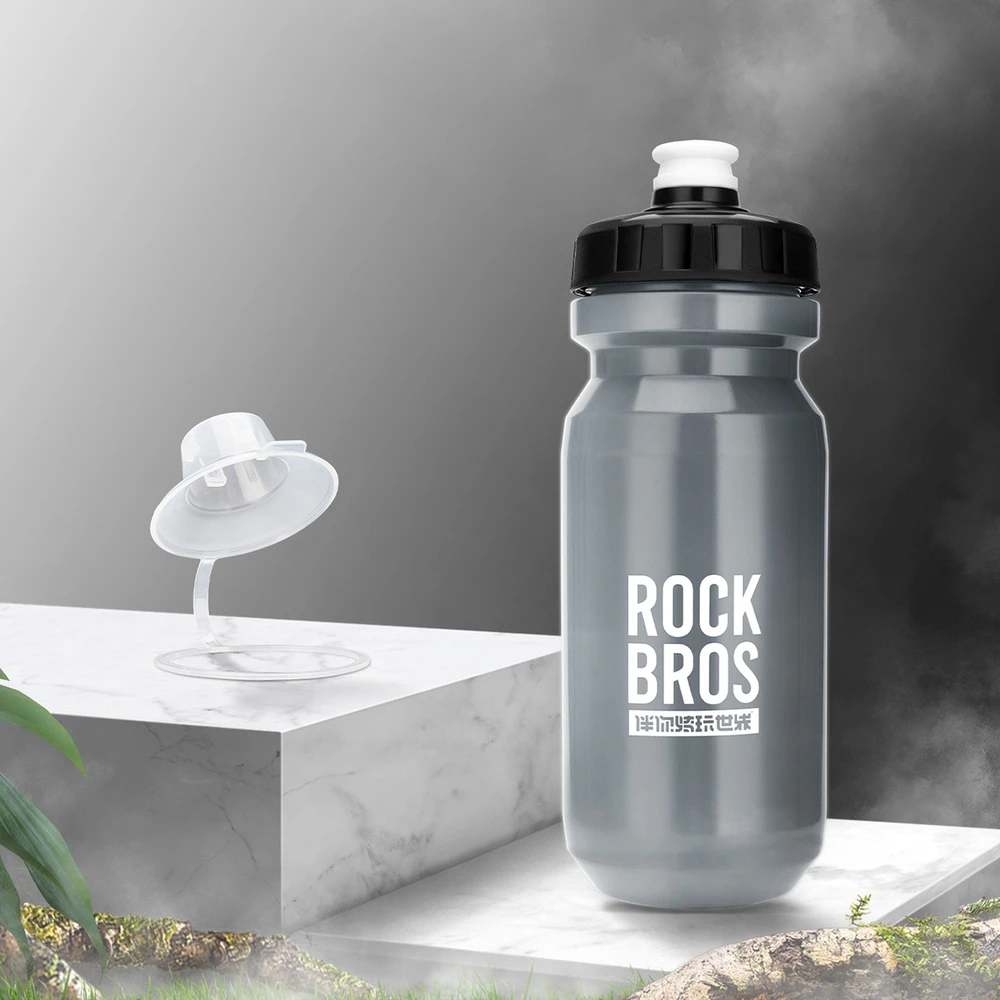 Gertuvė Rockbros 600 ml Bike Bottle - Gray
